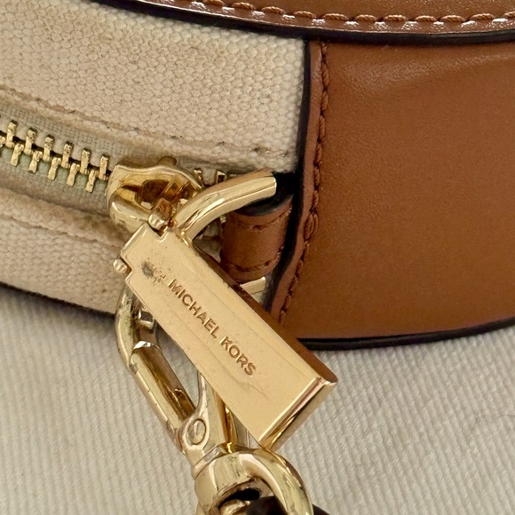 MK Small Canteen Crossbody Round Bag Purse - Picture 12 of 15